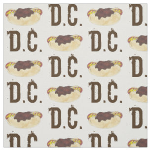 Tissu Moitié fumée de chili Hot Dog de Washington D.C.