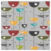 Tissu Moitié-lune du milieu du siècle (Fermer)