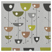 Tissu Moitié Lune Moderne Du Milieu Du Siècle (Fermer)