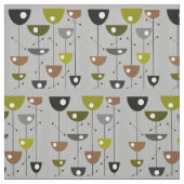 Tissu Moitié Lune Moderne Du Milieu Du Siècle (Échantillon)