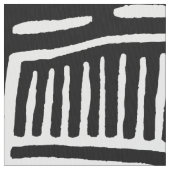 Tissu Mola Bird - Noir Blanc 21x21 (fermé)