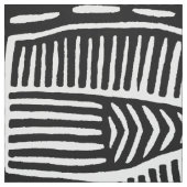 Tissu Mola Bird - Noir Blanc 21x21 (Échantillon)