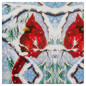 Tissu Mon petit cardinal (Fermer)