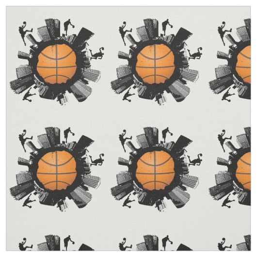 Tissu Monde frais de basket-ball (Échantillon)