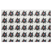 Tissu Monde frais de ping-pong (Fat Quarter)