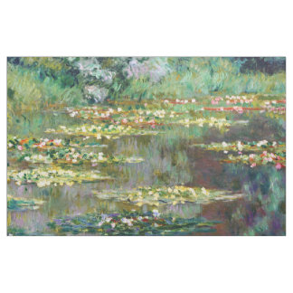 Tissu Monet Water Lilies (1904) Fine Art