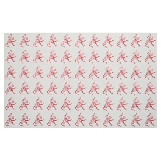 Tissu Monkey Mandala Fabric (Fat Quarter)