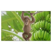 Tissu Monkeys Banana Tree Fabric (Fat Quarter)
