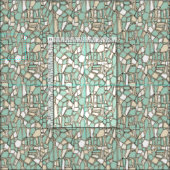 Tissu Monnaie POP BRISE (Carreau)