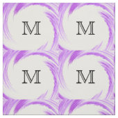 Tissu Monograme de Purple Swirl (Échantillon)
