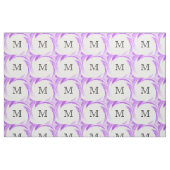 Tissu Monograme de Purple Swirl (Fat Quarter)