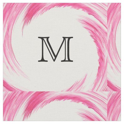 Tissu Monograme de Swirl (Fermer)