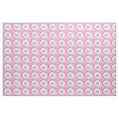 Tissu Monogramme Abstrait Lavender Swirl (Yard)