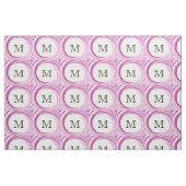 Tissu Monogramme Abstrait Lavender Swirl (Fat Quarter)
