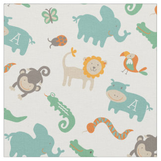 Tissu Monogramme | Dans la jungle