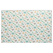 Tissu Monogramme | Dans la jungle (Fat Quarter)