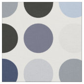 Tissu monogramme de motif gris-bleu moderne (Fermer)