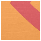 Tissu Monogramme du coeur rouge vif (Détail)