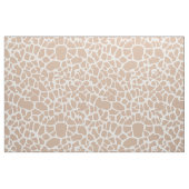 Tissu Monogramme et nom brun clair chics d'impression de (Fat Quarter)