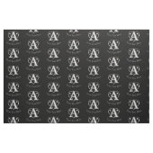 Tissu Monogramme métallique moderne (A) (Fat Quarter)
