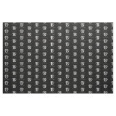 Tissu Monogramme métallique moderne (B) (Yard)