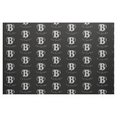 Tissu Monogramme métallique moderne (B) (Fat Quarter)