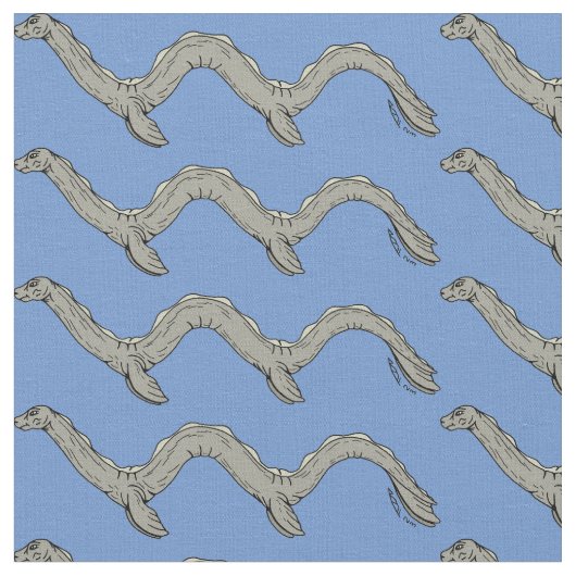 Tissu Monster du lac Canadien (Fermer)