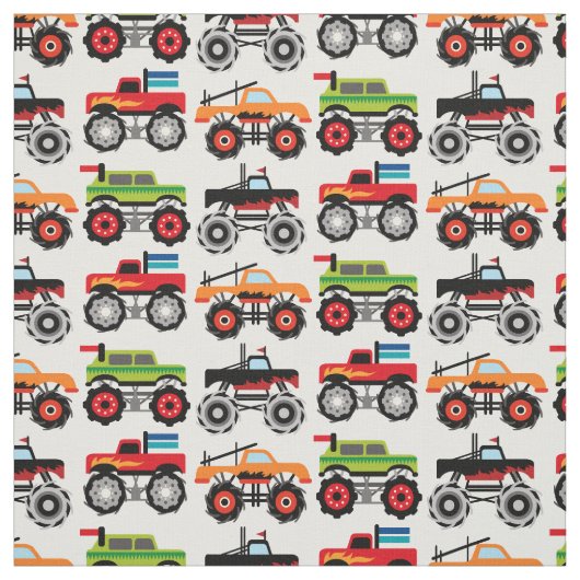 Tissu Monster Truck Fabric (Échantillon)