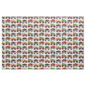 Tissu Monster Truck Fabric (Fat Quarter)