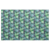 Tissu Monstère tropicale violet vert Feuille (Yard)
