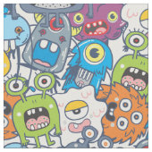 Tissu Monsters in the Box TR (Fermer)