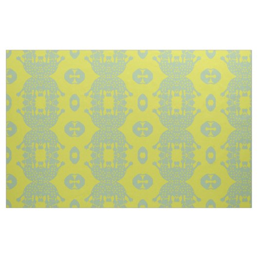 Tissu monstre Amoeba vert (Fat Quarter)