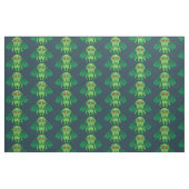 Tissu Monstre du Cthulhu vert (Fat Quarter)