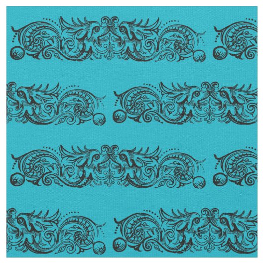 Tissu Monstres liés (Noir) (Fermer)