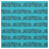 Tissu Monstres liés (Noir) (Échantillon)