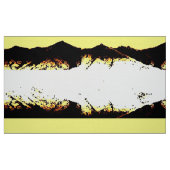 Tissu Montagne Jaune (Fat Quarter)
