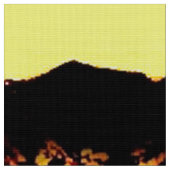 Tissu Montagne Jaune (Fermer)