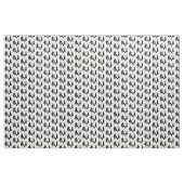 Tissu Moonshiner et silhouette noire (Fat Quarter)
