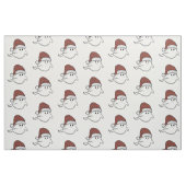 Tissu moquette d'hôtel éffrayant fantôme de Noël (Fat Quarter)