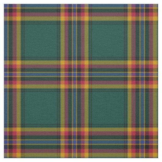 Tissu Moran Tartan Forest Green Irish Plaid (Échantillon)
