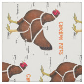 Tissu Morceaux de poulet (Échantillon)