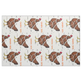Tissu Morceaux de poulet (Fat Quarter)