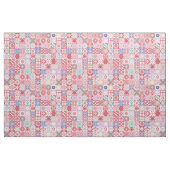 Tissu Moroccan rouge (Yard)
