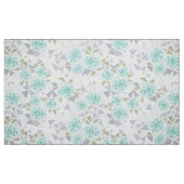 Tissu Mosaïque, fleurs (Fat Quarter)