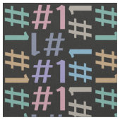 Tissu Motif "# 1" (Fermer)