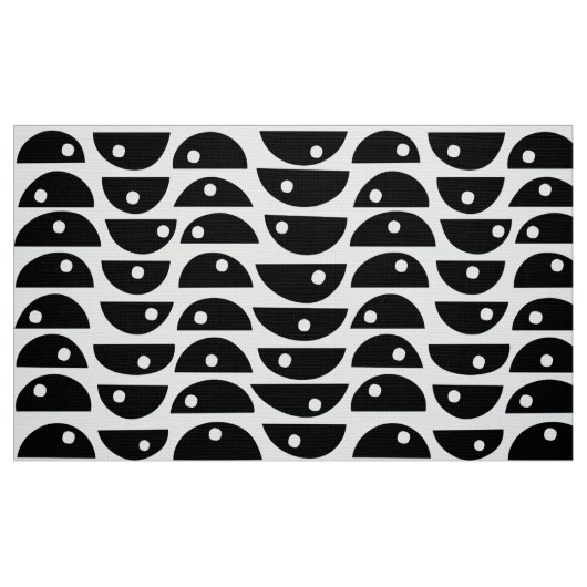 Tissu Motif 20816 - Noir (Fat Quarter)