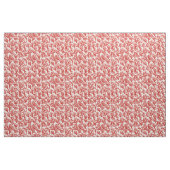 Tissu Motif 2 de corail rouge (Fat Quarter)