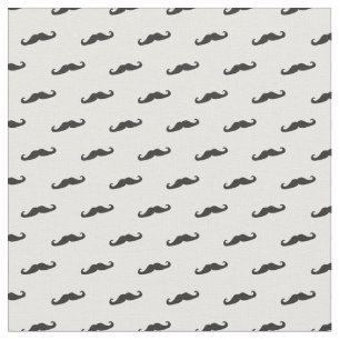 Tissu Motif 2 de hippie de moustache