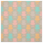 Tissu Motif 2 de moustache (Échantillon)