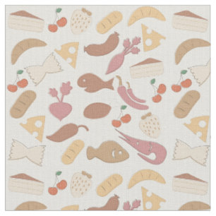 Tissu Motif 2 de nourriture